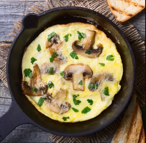 Omelette With Mushrooms